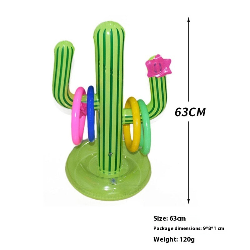 Christmas Inflatable Toys Antlers Head Ferrule Elk Horn Antlers Headband Throwing Ring Ferrule Inflatable Crutch