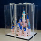 Christmas Gift Tree House Castle Assembly Small Particle Building Toys