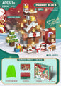 Magnetic Building Countdown 24 Calendar Blind Box Magnetic Block Christmas Advent Gift Children's Toys