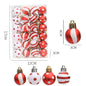 Mini Painted Christmas Ball 3 Cm24PCS Christmas Gift Gift Gift