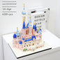 Christmas Gift Tree House Castle Assembly Small Particle Building Toys