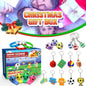 World Cup Football Toys Advent Calendar 24 Grid Countdown Blind Box Christmas Children's Football Toys