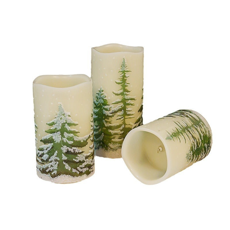 Christmas Tree LED Electronic Candle Light Decoration Gift Decoration