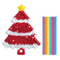 Christmas Tree Decompression Plate Space Sensory Children's Educational Toys