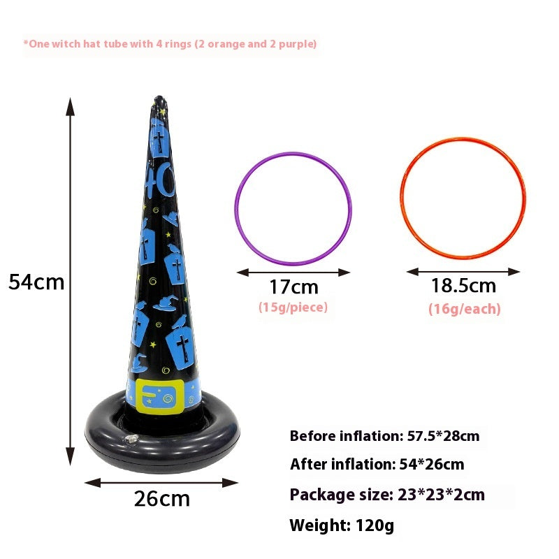 Christmas Inflatable Toys Antlers Head Ferrule Elk Horn Antlers Headband Throwing Ring Ferrule Inflatable Crutch