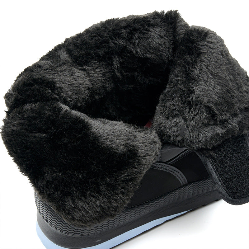 Snow Boots Fleece-lined Warm High-top Cotton-padded Shoes Thickened Casual Men&#039;s And Women&#039;s Boots Cotton-padded Shoes