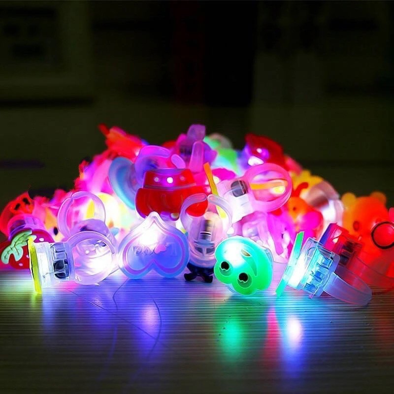 Luminous Ring Luminous Toys Children's Christmas Gift LED Finger Lights