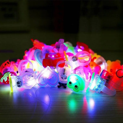 Luminous Ring Luminous Toys Children's Christmas Gift LED Finger Lights