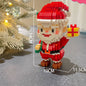 Christmas Series Small Particle Assembling Building Blocks Toys  Puzzle Ornaments