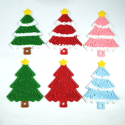 Christmas Tree Decompression Plate Space Sensory Children's Educational Toys