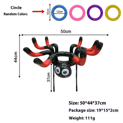 Christmas Inflatable Toys Antlers Head Ferrule Elk Horn Antlers Headband Throwing Ring Ferrule Inflatable Crutch