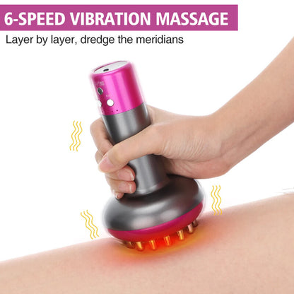 Electric Machine Body Massage Brush Guasha Physiotherapy Apparatus