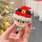 Christmas Series Small Particle Assembling Building Blocks Toys  Puzzle Ornaments