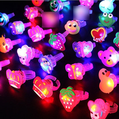 Luminous Ring Luminous Toys Children's Christmas Gift LED Finger Lights