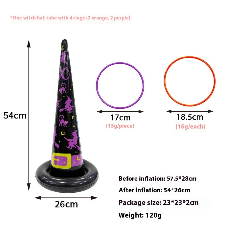 Christmas Inflatable Toys Antlers Head Ferrule Elk Horn Antlers Headband Throwing Ring Ferrule Inflatable Crutch